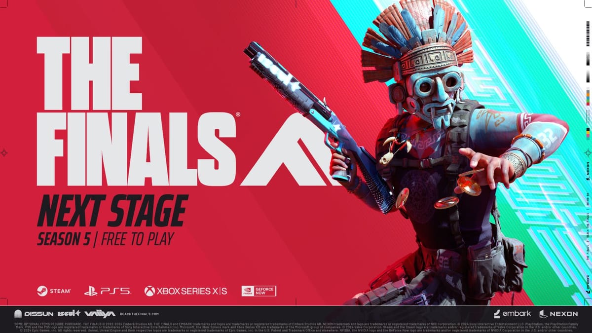 Embark Studios reveals new weapons and gadgets for The Finals Season 5