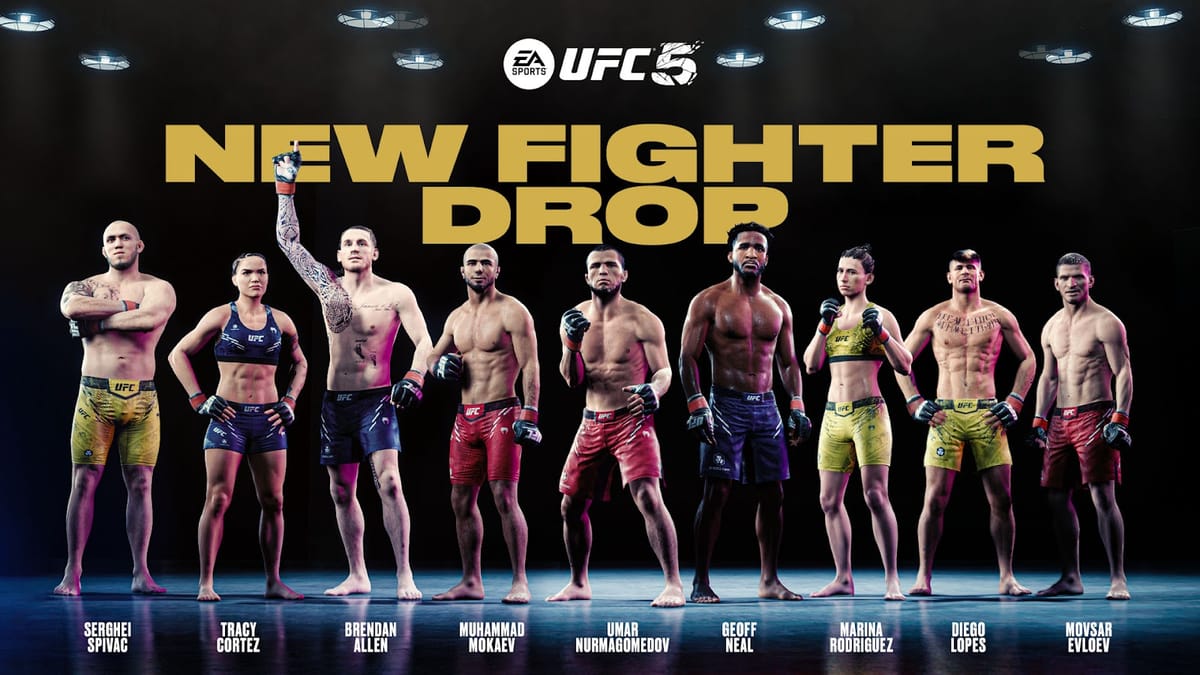 EA Sports UFC 5 to receive a historic roster update, along with numerous gameplay adjustments, before UFC 300