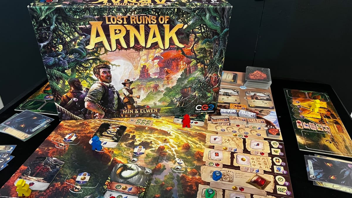 Lost Ruins of Arnak review ⏤ Raiders of the doom temple crystal crusade!