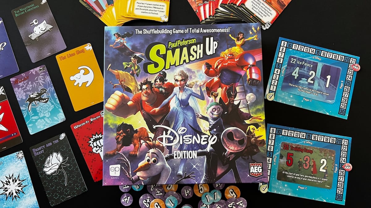 Smash Up: Disney Edition review – A smashingly fun Disney card game.