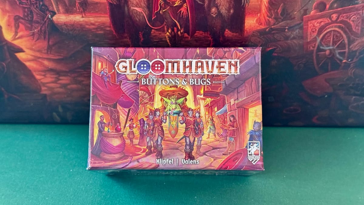 Gloomhaven: Buttons & Bugs review — Cute as a button, sharp as a tack