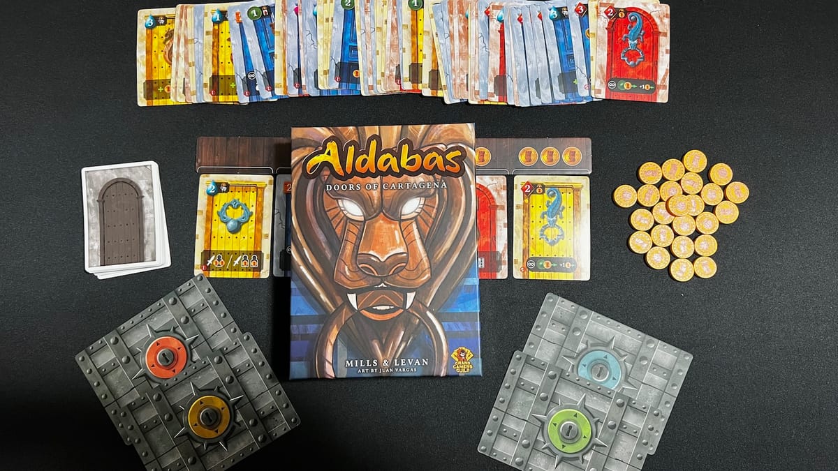 Aldabas: Doors of Cartagena review – Hold the door for a card game en-door-sment.