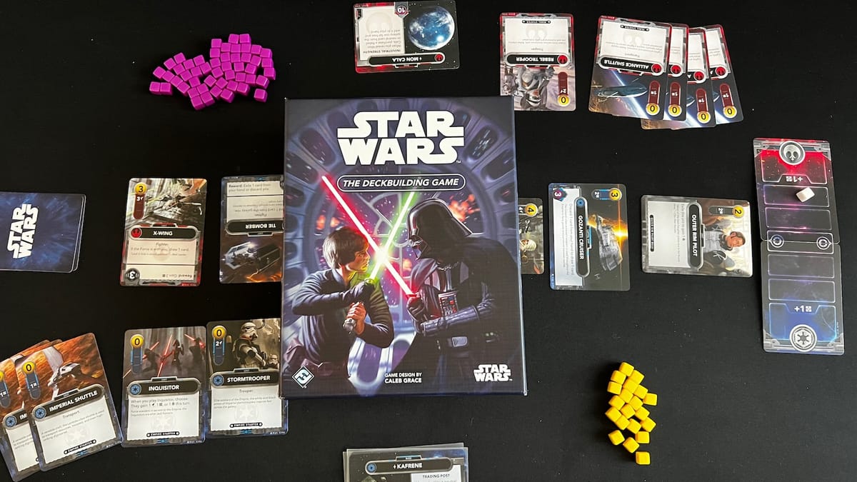 Star Wars: The Deckbuilding Game review- A long time ago in a galaxy that is somewhat familiar.