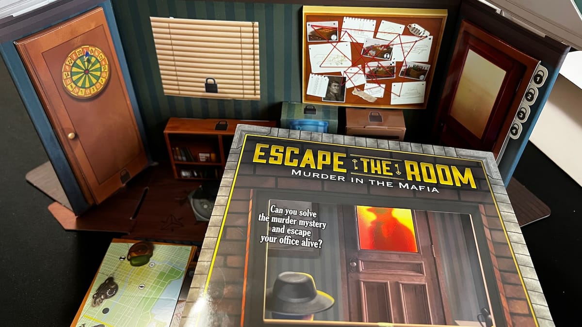 Escape the Room: Murder in the Mafia review – A box of mediocre mobster murder.