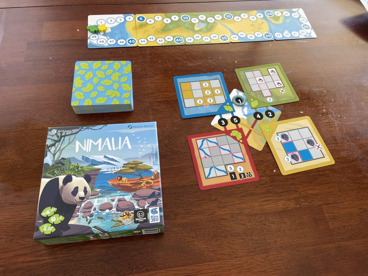 Nimalia review — Casual animal themed card game