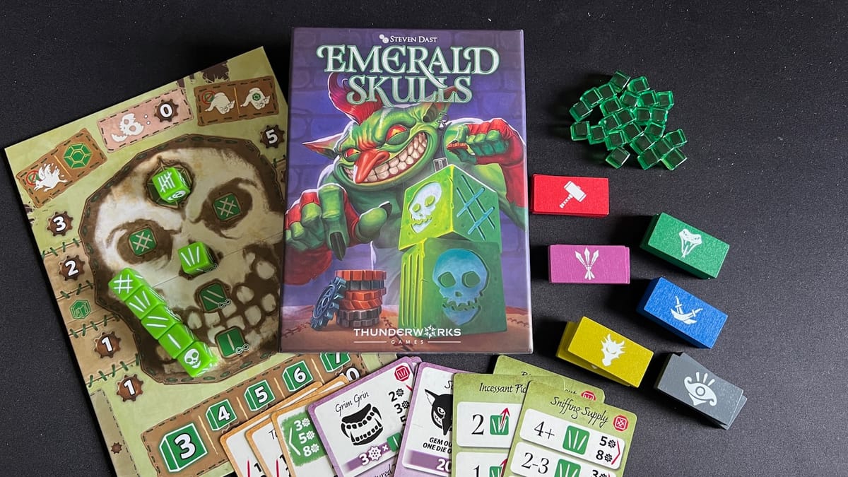 Emerald Skulls preview – Roll some dice, pick a nose or two, win some money!