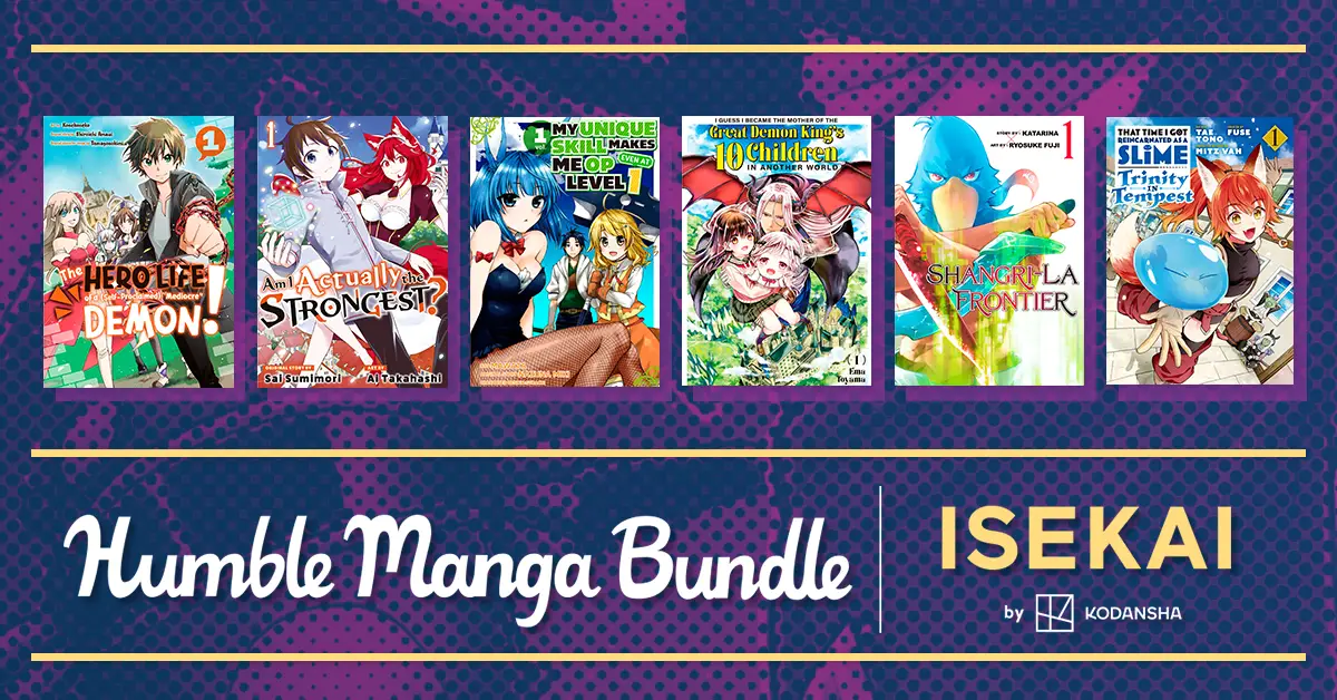 Get reborn in another world and read epic manga with the Humble Manga Bundle: Isekai by Kodansha