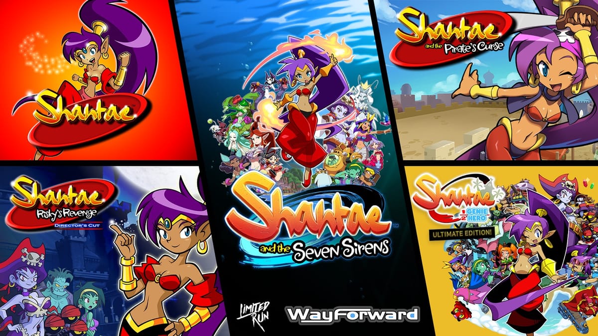 Five for fighting, the entire Shantae series is headed to PlayStation 5