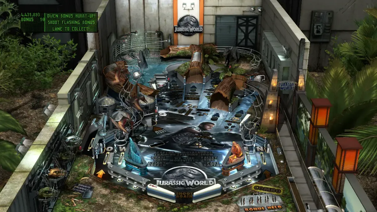 Mr. Hammond, I will endorse your park — Pinball FX3 – Jurassic World review