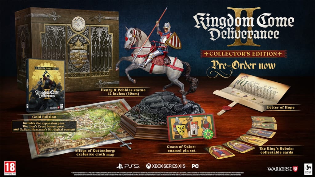 Kingdom Come: Deliverance II debuts second gameplay trailer at GamesCom, along with collectors edition