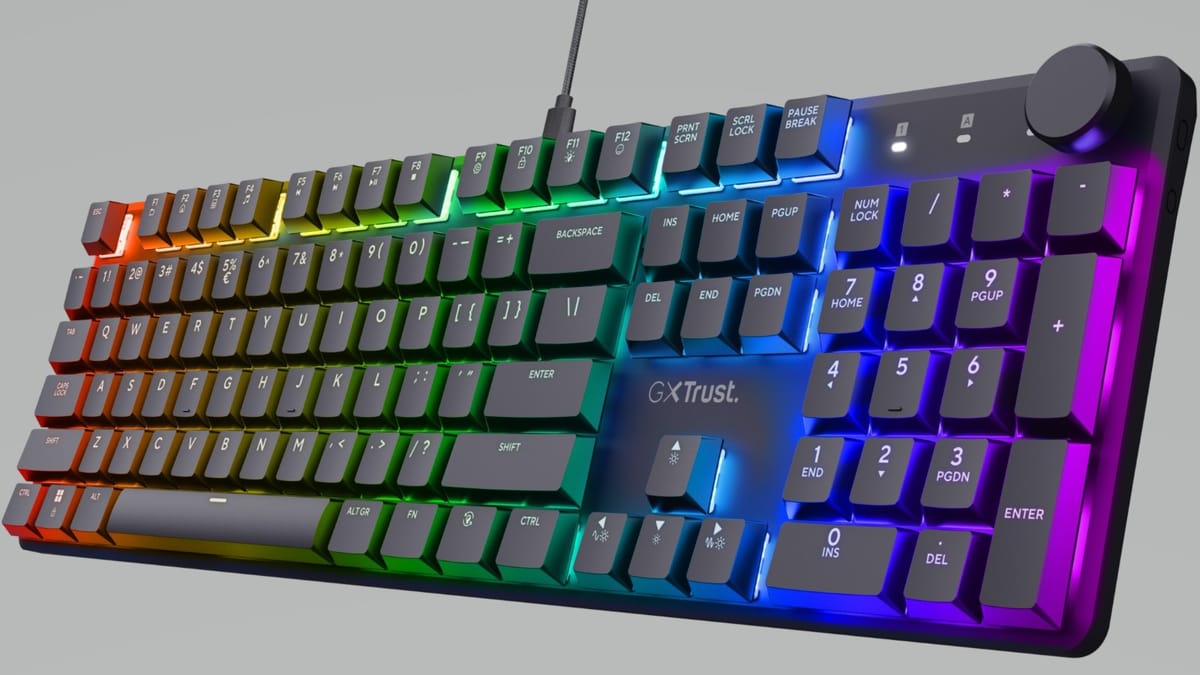 Trust launches two new mechanical keyboards, the Torix and the Acira