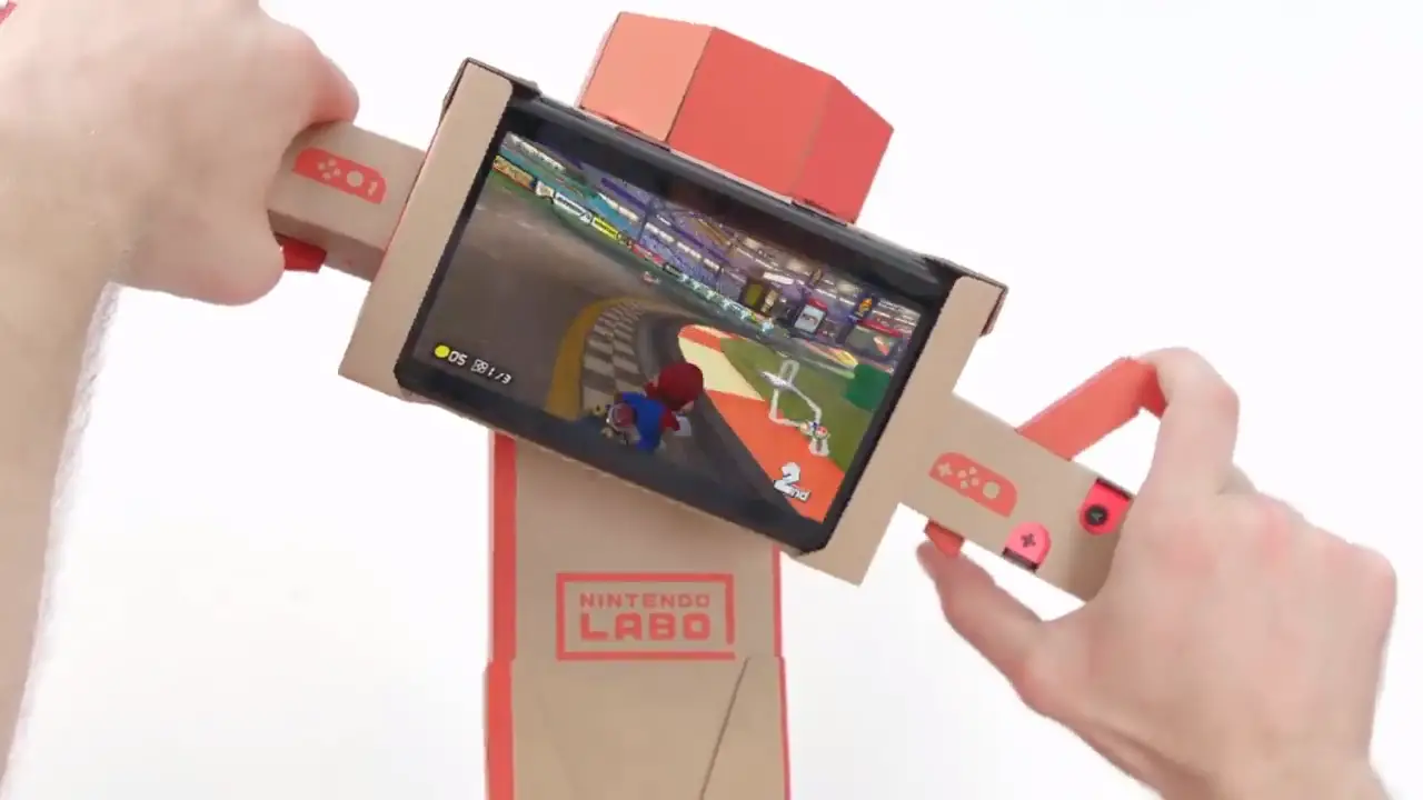 Rev your cardboard engines, Mario Kart 8 Deluxe is Nintendo Labo compatible