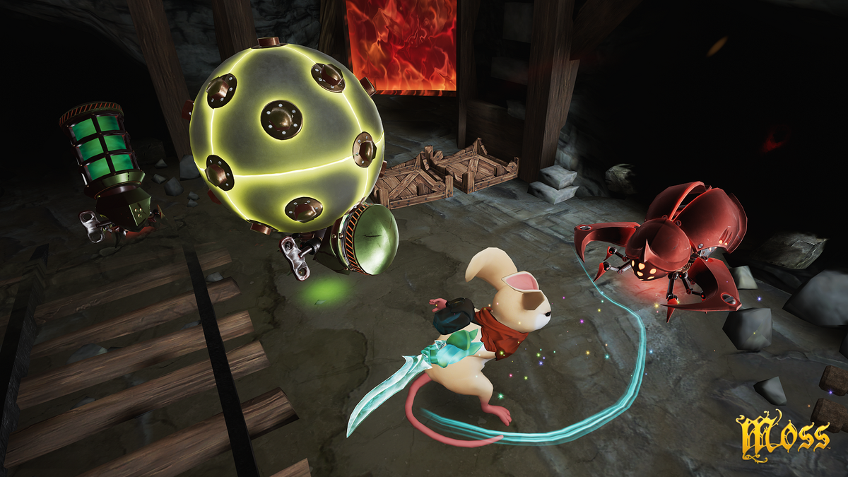 Adventurers, come forth! Moss immerses players today on PSVR