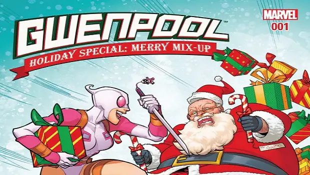 Yes Spidey, there is a Galactus: Gwenpool Holiday: Merry Mix-Up review