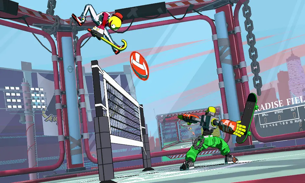 Ain’t nothing like a funky beat, Lethal League Blaze heads to consoles next week