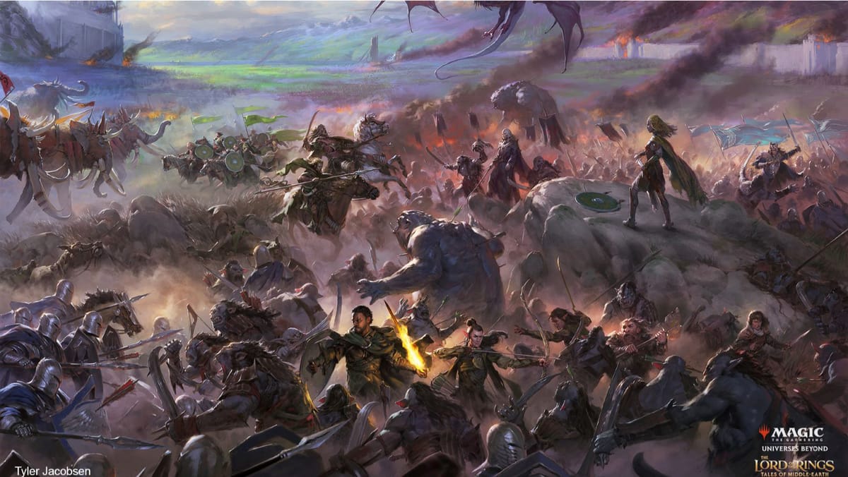 Lord of the Rings, Warhammer 40,000, and Dr. Who Join Magic the Gathering in Universes Beyond.