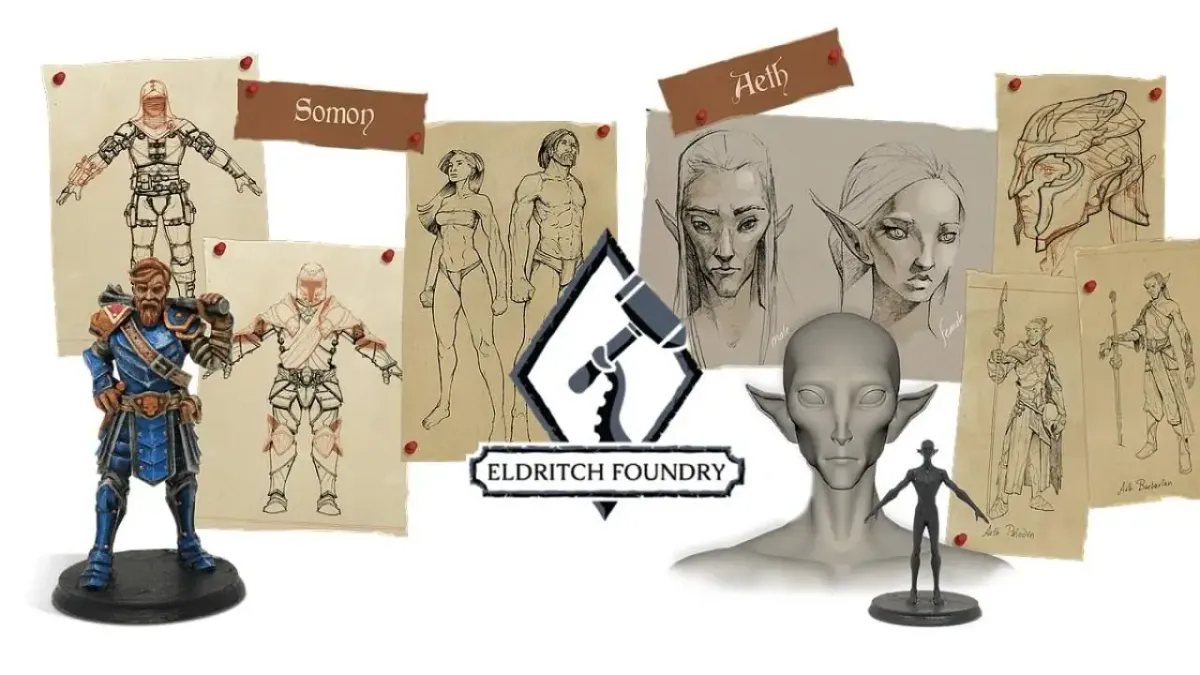 Create your own character with Eldritch Foundry’s newest Kickstarter