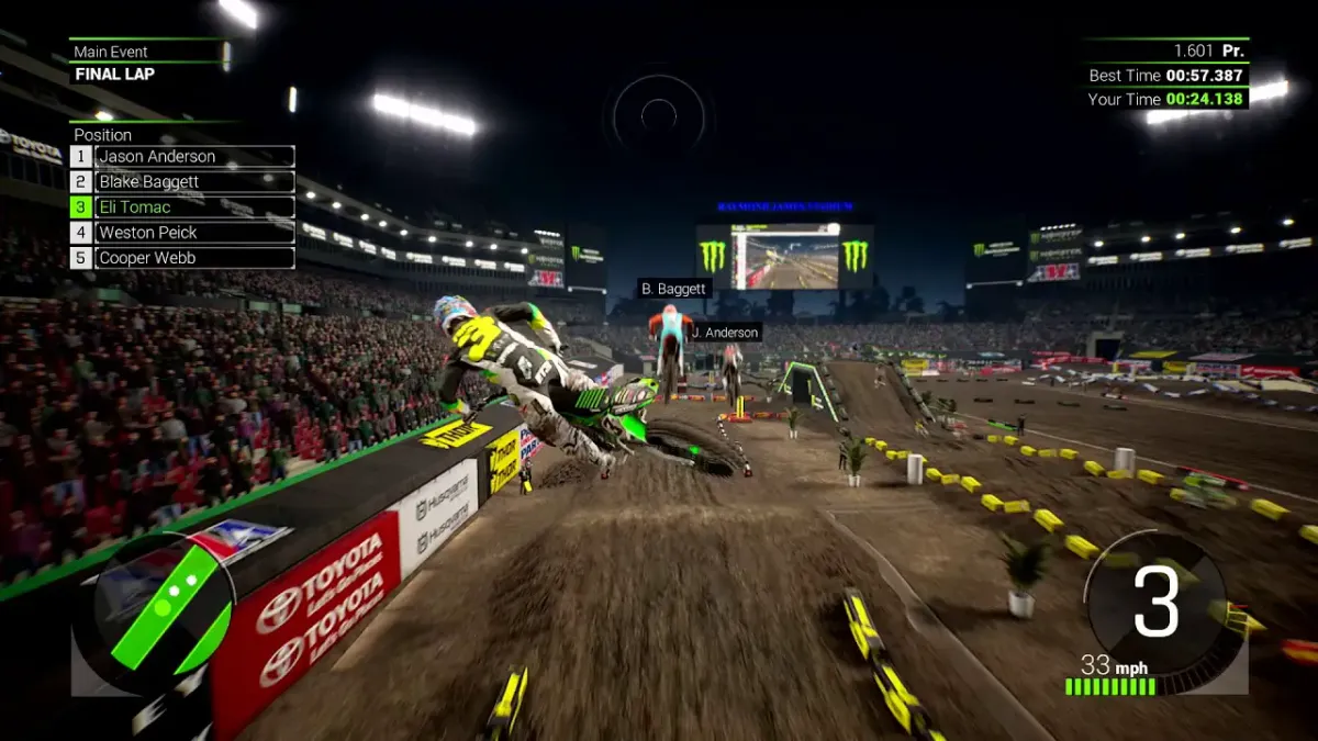 Monster Energy Supercross – The Official Videogame 2 revs up consoles, PC this February