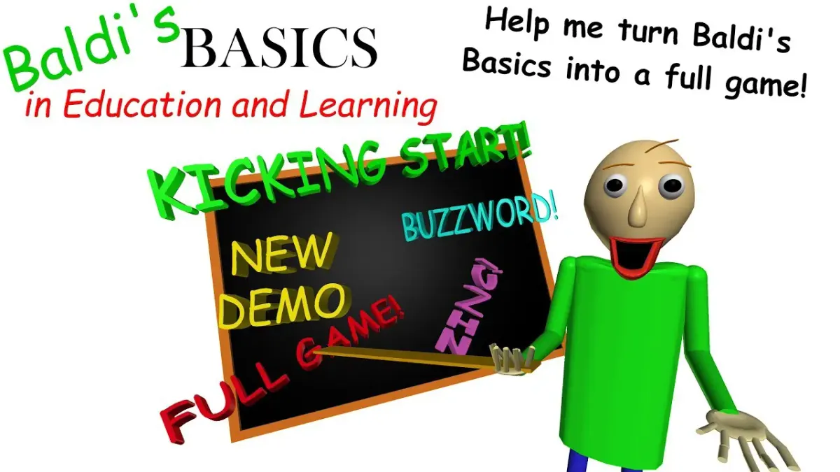 No running in the halls! Baldi’s Basics gets a Kickstarter campaign, aims for full release next year