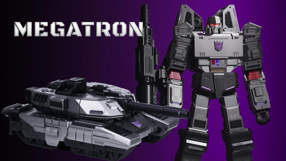 Robosen celebrates 40th Anniversary of Transformers with INCREDIBLE G1 Flagship Megatron!