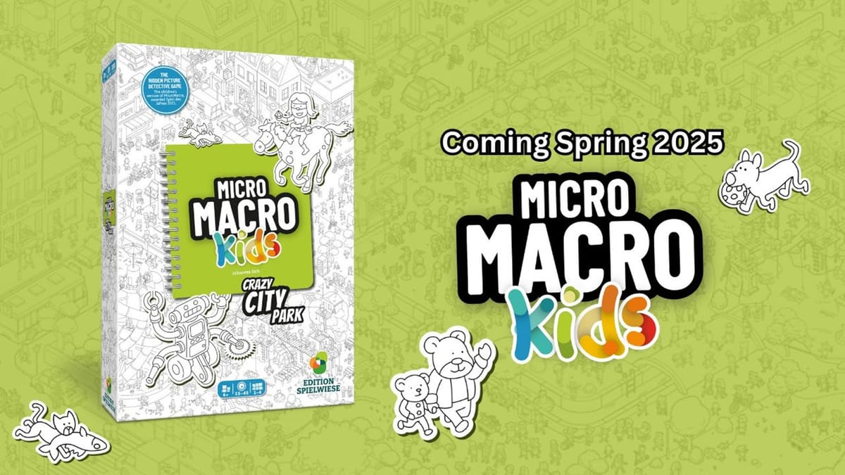 Hachette announces Micro Macro Kids Crazy City Park