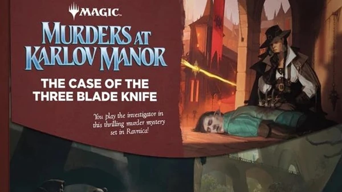 Murders at Karlov Manor: The Case of the Three Blade Knife review ⏤ Join the Ravnican Agency of Magicological Investigations, say that three times fast