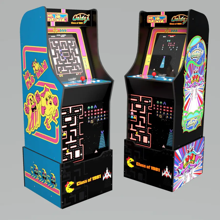 Arcade1Up announces Street Fighter II Big Blue Edition, Ms. Pac Man/Galaga Class of ’81, and Turtles in Time arcade machines!