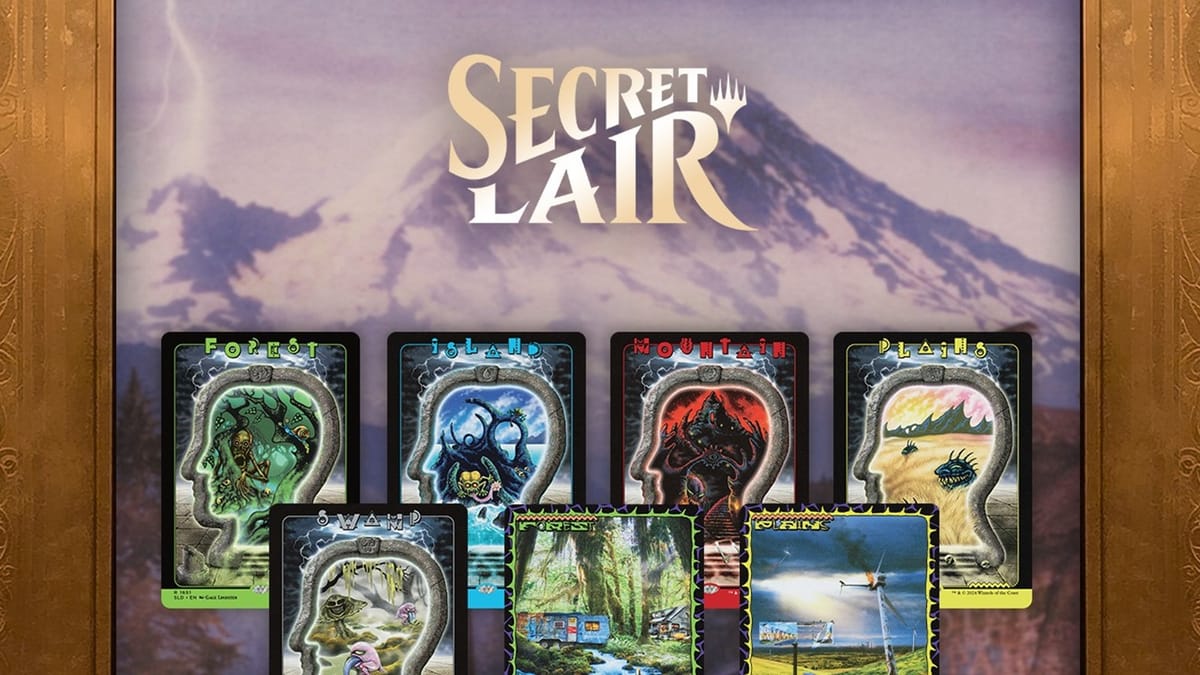 Magic: The Gathering reveals Secret Lair X Brain Dead