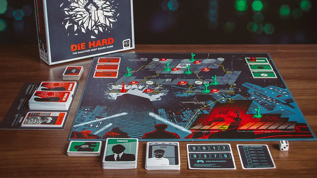 First official Die Hard licensed tabletop game, Die Hard: The Nakatomi Heist, now available