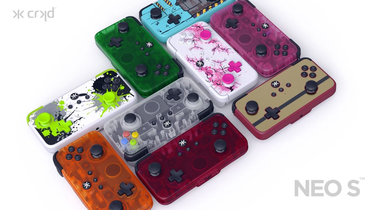 CRKD just unveiled their new NEO S Wireless Collectible Controller for Switch, PC, Mobile, and Smart TVs