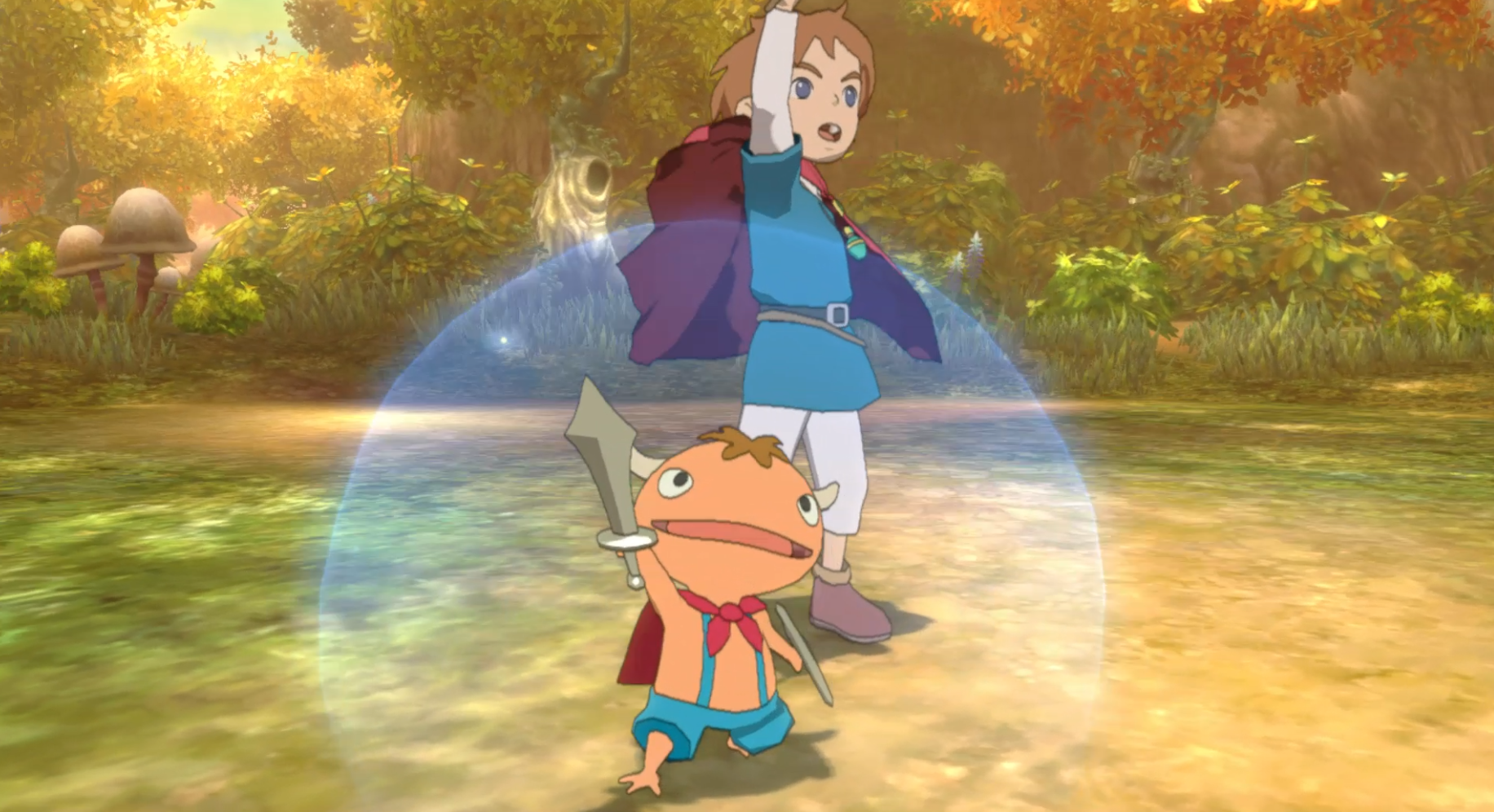 Ding Dong Dell on the Go — Ni No Kuni: Wrath of the White Witch on Switch