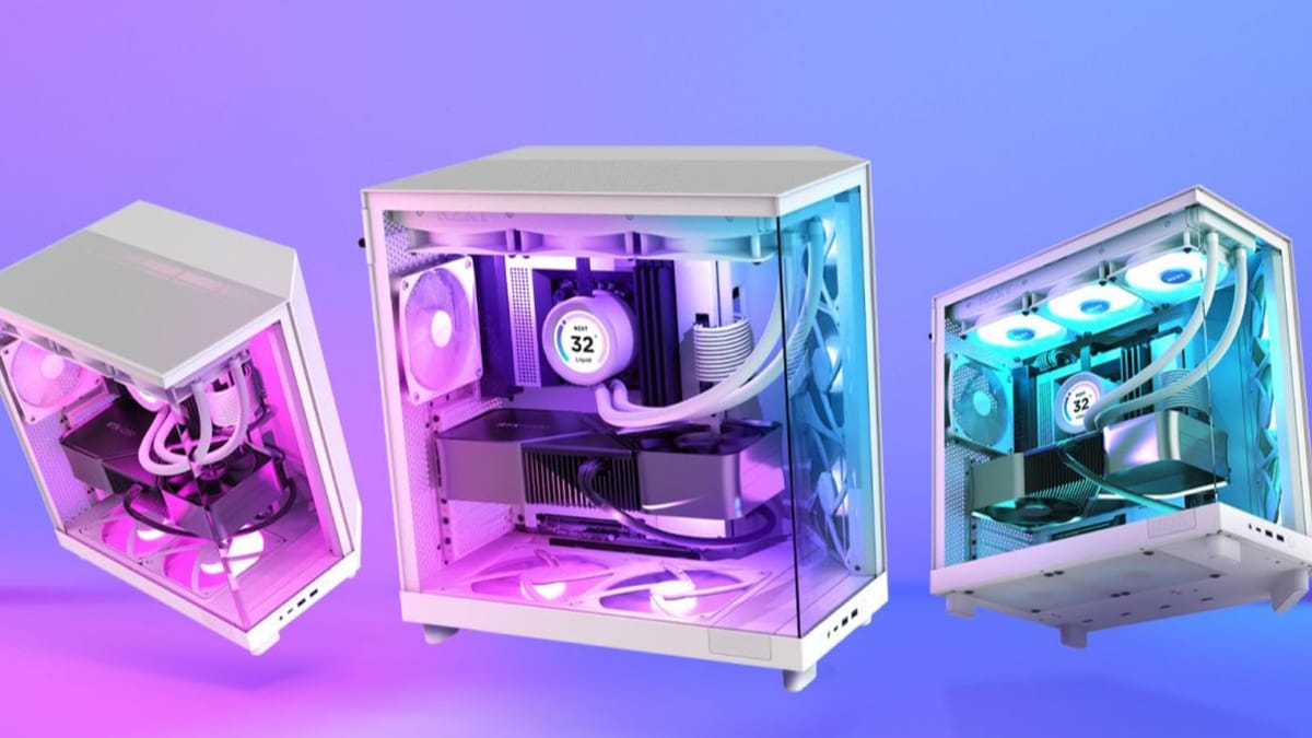 NZXT unveils the H6 Flow, a compact dual chamber mid-tower ATX case