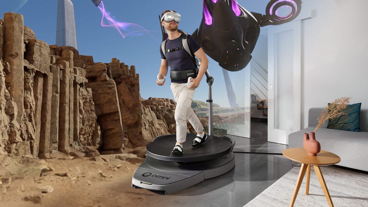 Virtuix’s full-body VR gaming system, the Omni One, launches today