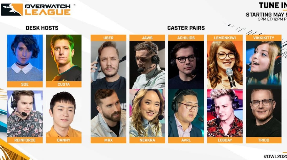 Overwatch League’s talent for the 5th season announced