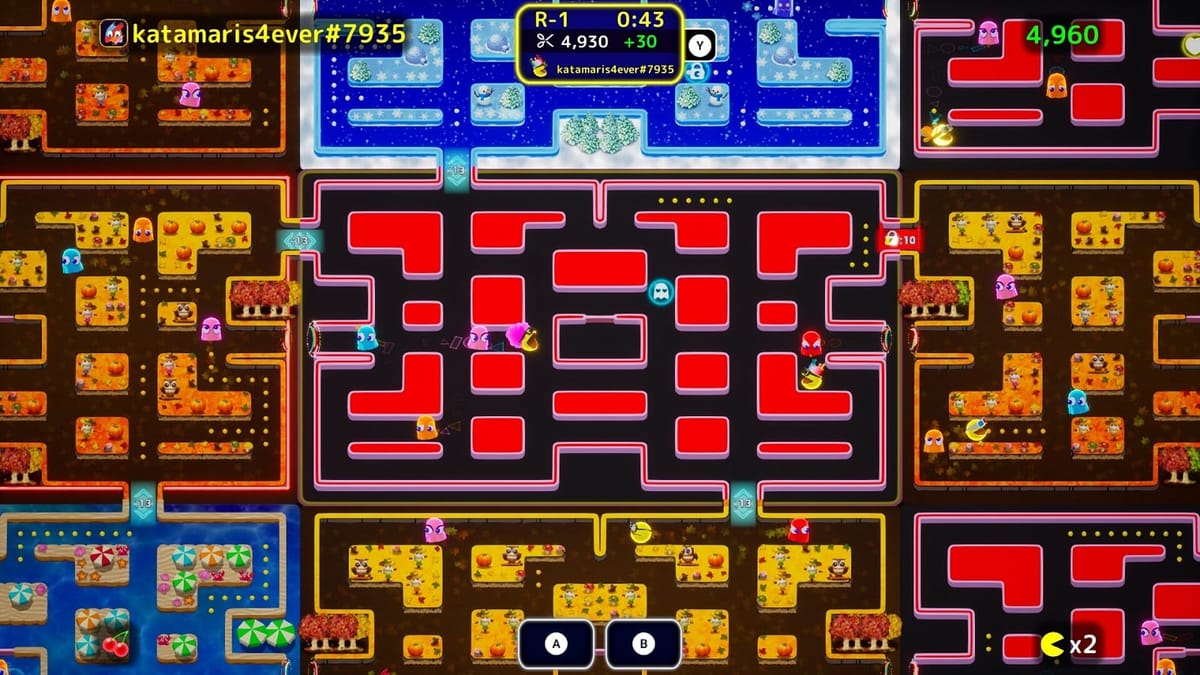 They’re eating her… and then they’re going to eat me! — Pac-Man Mega Tunnel Battle preview