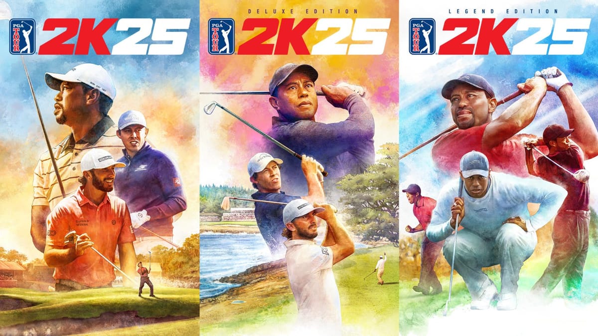 2K reveals PGA TOUR 2K25 details, including franchise debut of the PGA Championship, U.S. Open, and The Open