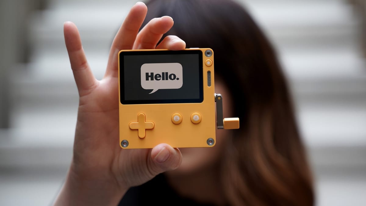 Playdate, the black and white hand cranked handheld gaming console, has begun shipping