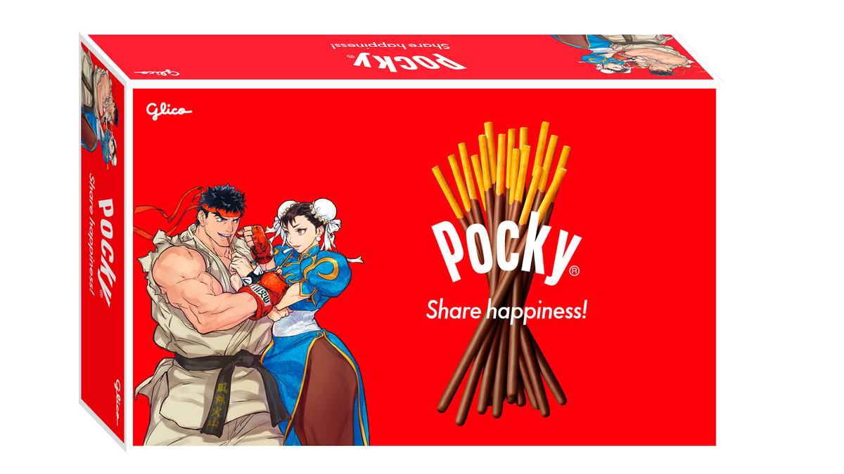 Rocky out with your Pocky out with a new Street Fighter V: Arcade Edition collaboration