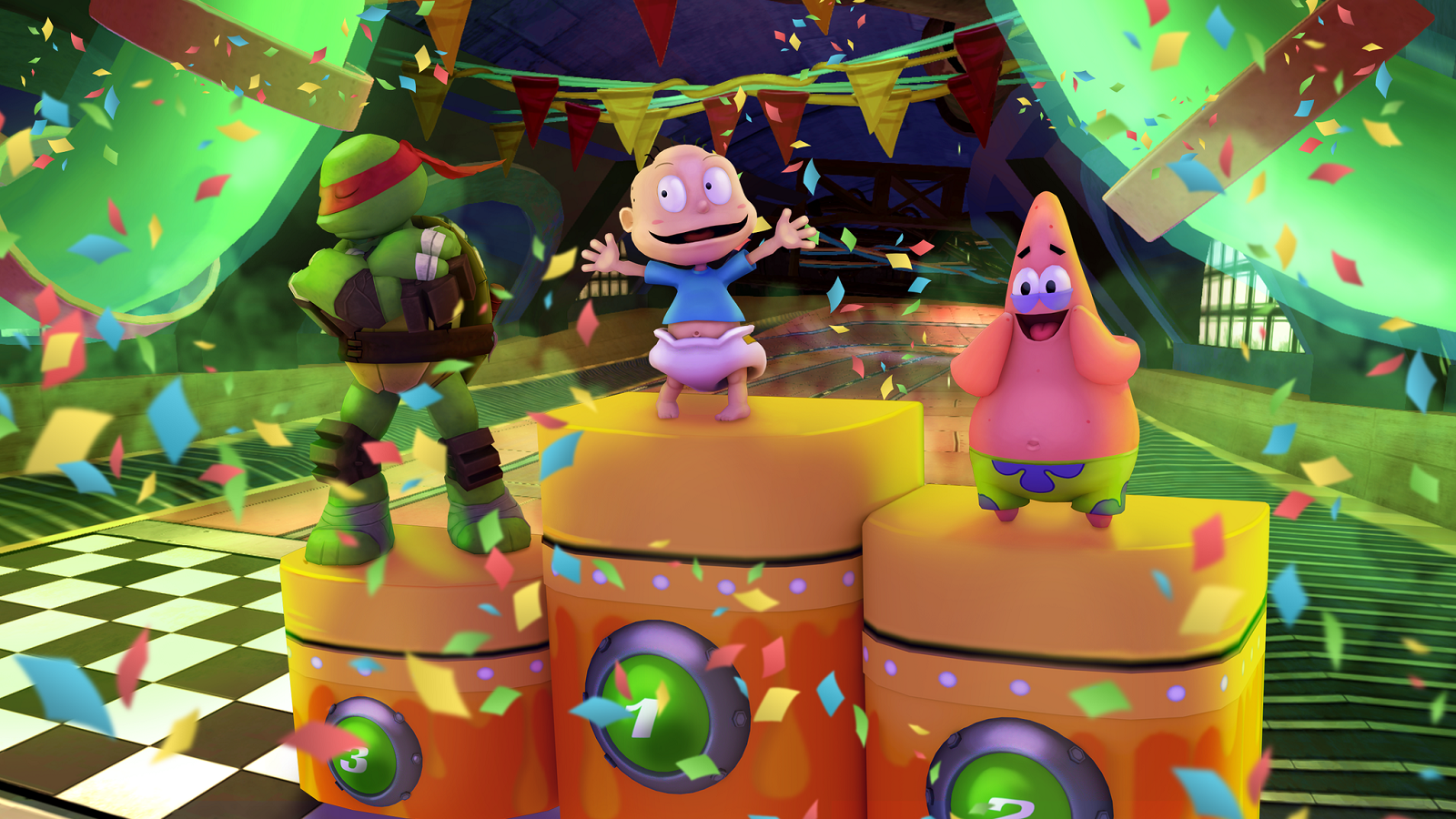 Wacky racers abound as Nickelodeon Kart Racers speeds onto shelves this holiday