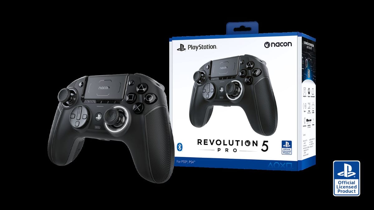 NACON’s Revolution 5 Pro Controller for PlayStation and PC is now available