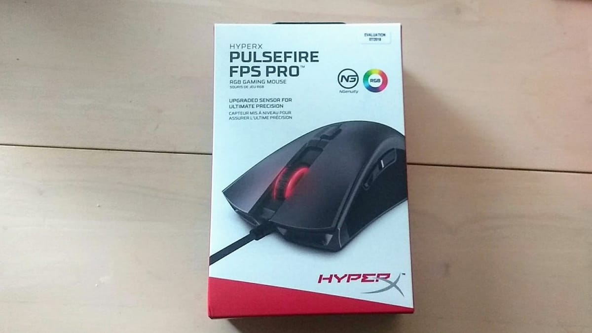 A perfect fit — HyperX Pulsefire Pro Mouse review