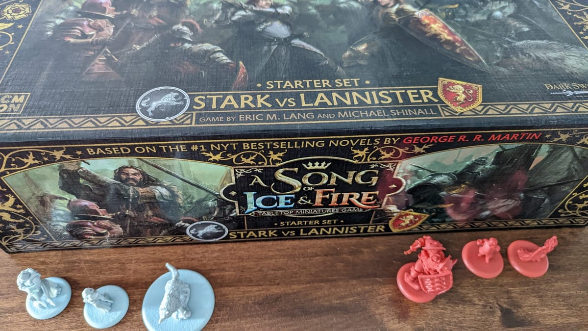 A Song of Ice & Fire: Tabletop Miniatures Game – Stark vs Lannister Starter Set review—wily wargaming in Westeros