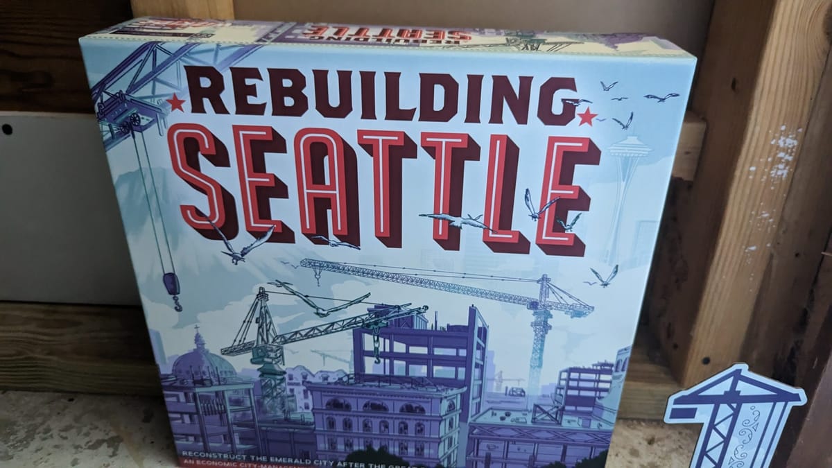 Rebuilding Seattle review—use lakes to decrease population