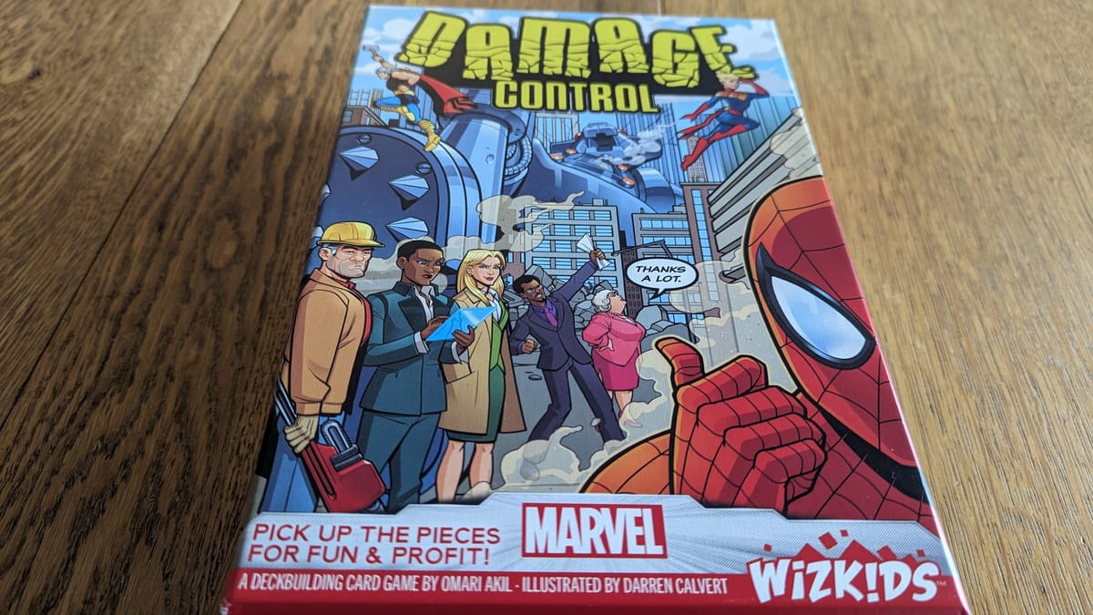 Marvel: Damage Control review —  Decks are dead, long live piles