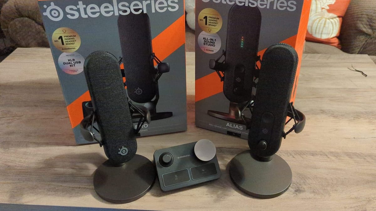 SteelSeries Alias & Alias Pro unboxing and preview — Find your voice