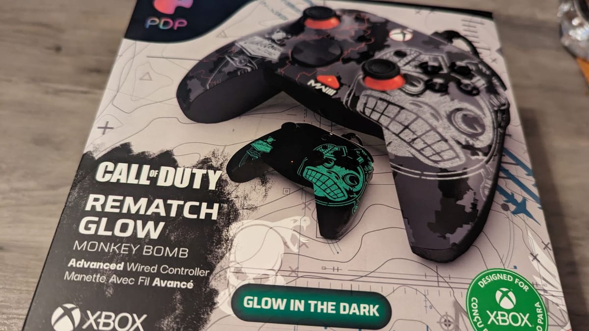 PDP REMATCH GLOW Wired Xbox controller impressions — Ready for the waves