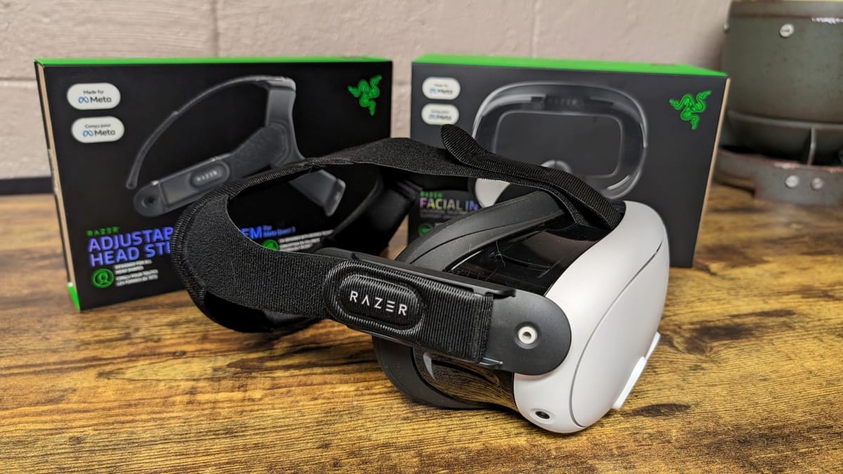 Razer Adjustable VR Head Strap System and Facial Interface for Meta Quest 3 review — Virtual upgrades for real dollars