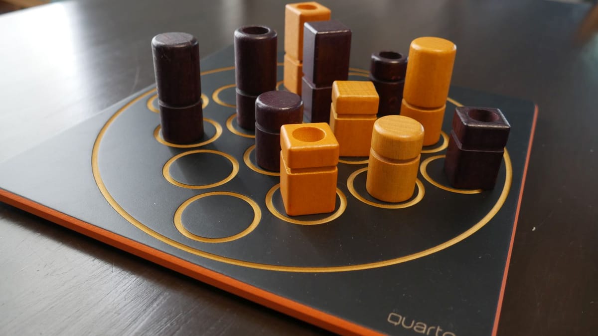 Quarto review — Tic Tac Toe, but like way harder