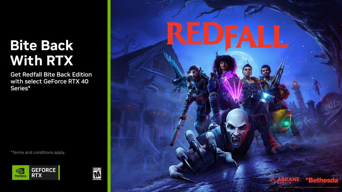 NVIDIA announce Redfall RTX 40 Series bundle