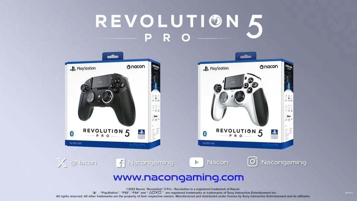 The NACON Revolution 5 Pro controller’s latest software update includes a new gaming option, Shooter Pro Mode